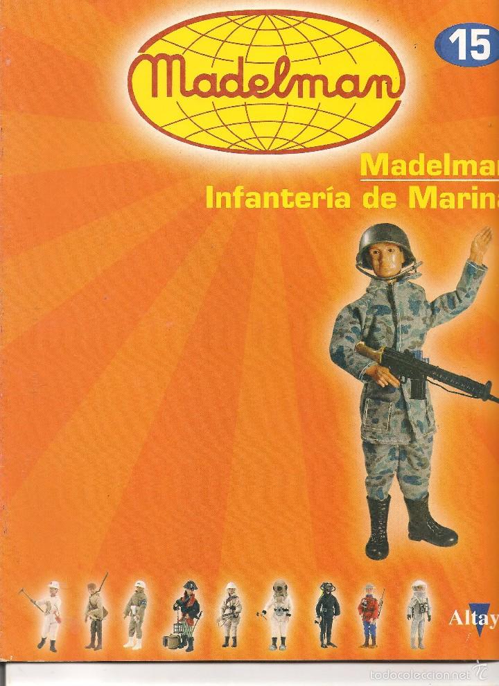 Coleccionismo de revistas y peri&oacute;dicos: MADELMAN. FASCICULO N&ordm; 15. INFANTERIA DE MARINA.  ALTAYA. (P/B50)