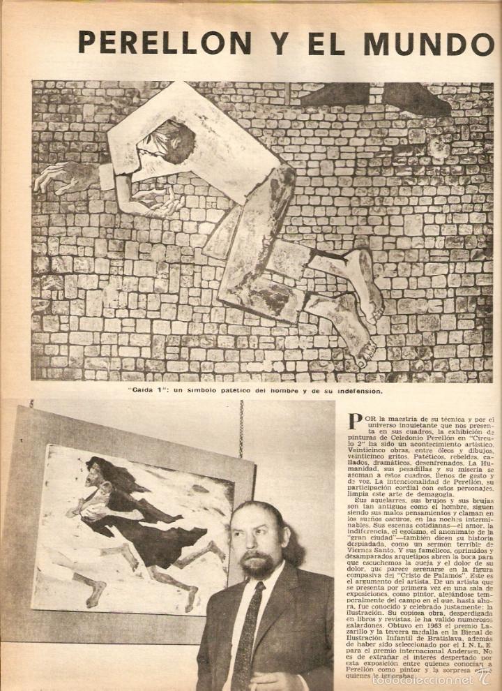 Coleccionismo de Revistas y Peri&oacute;dicos: A&Ntilde;O1969 RELIGION SEMANA SANTA EL SEPULCRO JOSE MARIA PEMAN PINTURA PERELLON CINE LESLIE CARON ACTRIZ