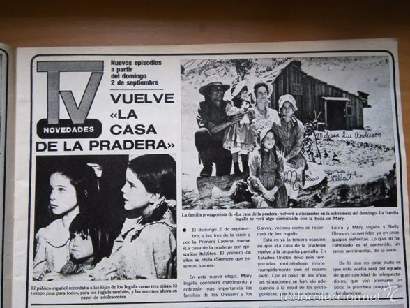 Coleccionismo de revistas y peri&oacute;dicos: recorte LA CASA DE LA PRADERA - Foto 1
