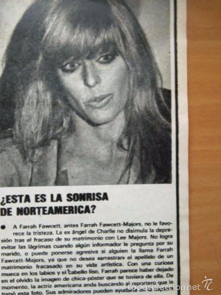 Collezionismo di Riviste e Giornali: recorte farrah fawcett los angeles de charlie charly angels