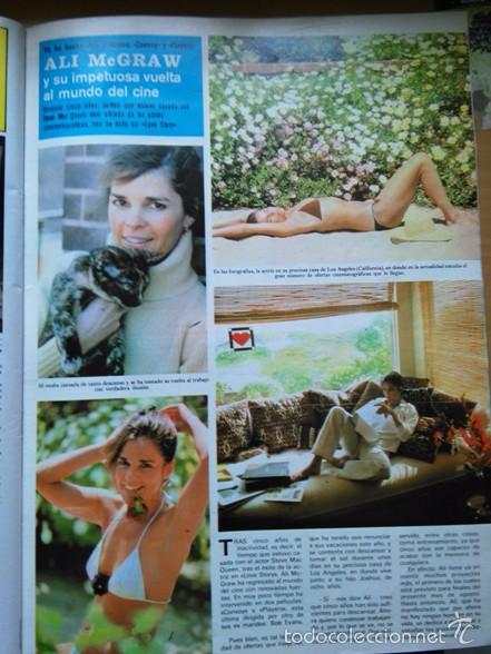Collectionnisme de Revues et Journaux: RECORTE ALI MACGRAW