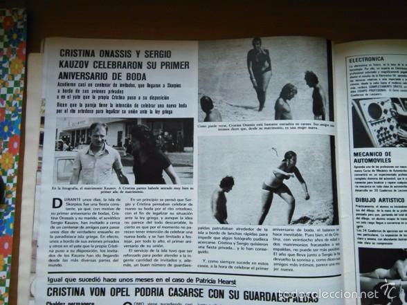 Collectionnisme de Revues et Journaux: recorte cristina onassis