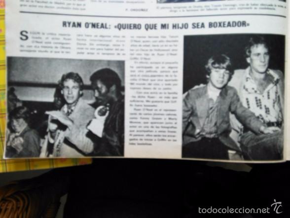 Collectionnisme de Revues et Journaux: RECORTE RYAN ONEAL