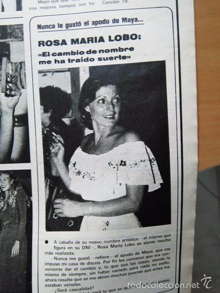 Collectionnisme de Revues et Journaux: RECORTE ROSA MARIA LOBO