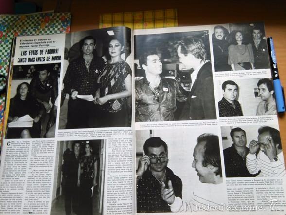 Sammeln von Zeitschriften und Zeitungen: recorte ISABEL PANTOJA PAQUIRRI CARMINA ORDO&Ntilde;EZ TERESA RABAL