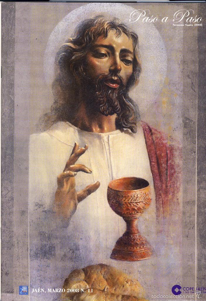 Coleccionismo de Revistas y Peri&oacute;dicos: JAEN.-PASO A PASO.- REVISTA DE LA SEMANA SANTA - A&Ntilde;O 2008.- N. 11.-(1)