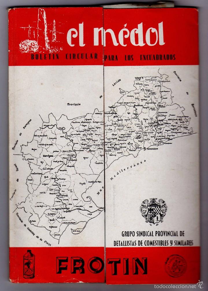 Coleccionismo de Revistas y Peri&oacute;dicos: revista el medol . tarragona . n&ordm; 46 . Reus, tortosa, monblanch, amposta, vendrell etc fotos 1956