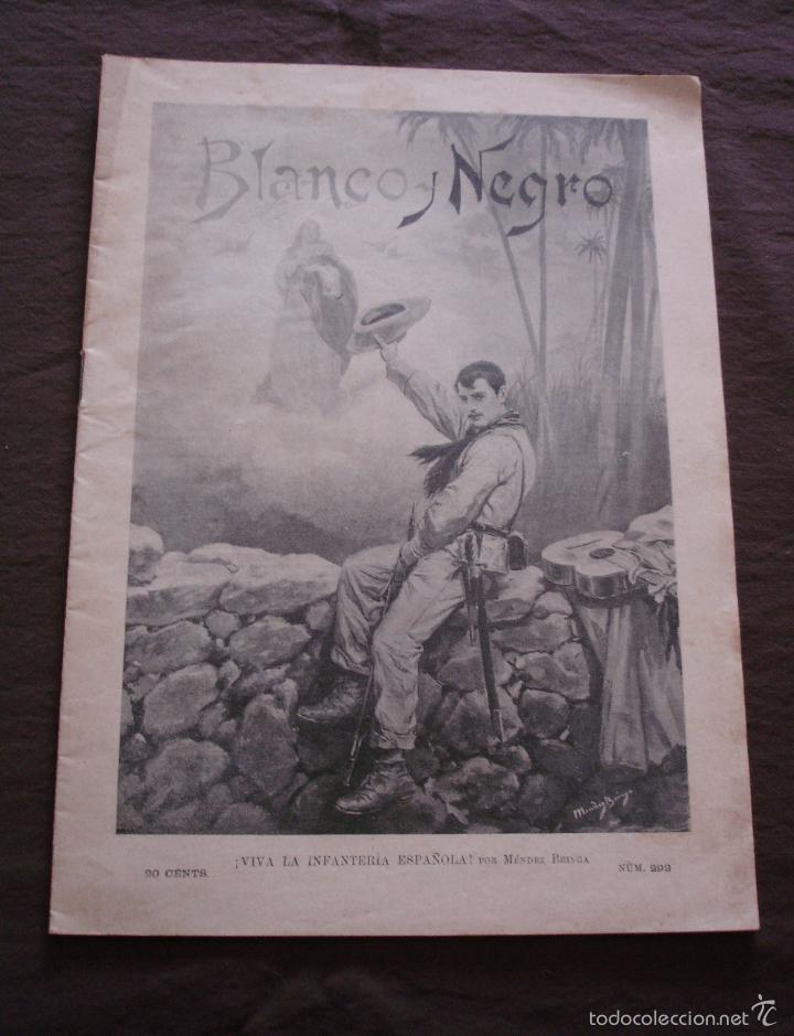 Sammeln von Zeitschriften und Zeitungen: BLANCO Y NEGRO - REVISTA ILUSTRADA - A&Ntilde;O VI - N&ordm; 292 - MADRID, 5 DE DICIEMBRE DE 1896