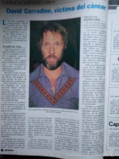 Coleccionismo de Revistas y Peri&oacute;dicos: recorte david carradine kung fu