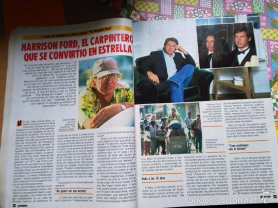 Coleccionismo de Revistas y Peri&oacute;dicos: recorte angel nieto harrison ford