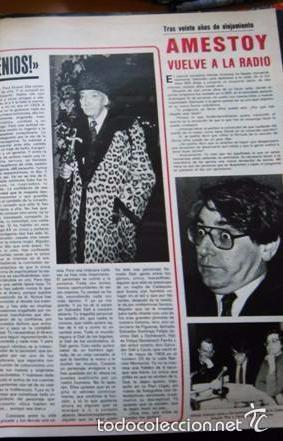 Coleccionismo de revistas y peri&oacute;dicos: RECORTE SALVADOR DALI ENCARNA SANCHEZ AMESTOY