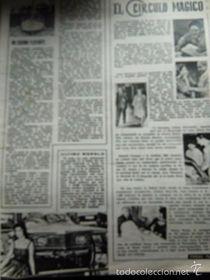 Collectionnisme de Revues et Journaux: RECORTE PRINCESA FERIAL JEAN SEBERG MICHELE MORGAN STEWART GRANGER