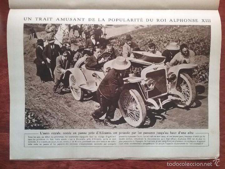 Collection Magazines and Newspapers: LE MIROIR A&Ntilde;O 1914 /CRUCERO ESPA&Ntilde;OL CATALU&Ntilde;A/DIRIGIBLES ALEMANES/ALFONSO XIII AVER&Iacute;A COCHE