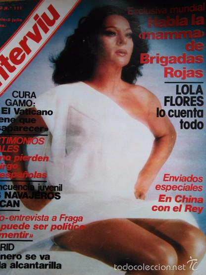 Coleccionismo de revistas y peri&oacute;dicos: recorte LOLA FLORES
