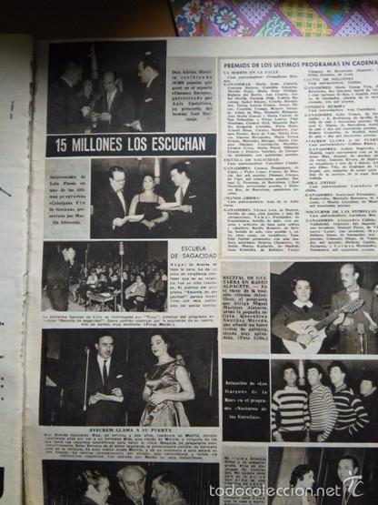 Coleccionismo de revistas y peri&oacute;dicos: recorte  LOLA FLORES CARMEN DE LIRIO LES GARCONS