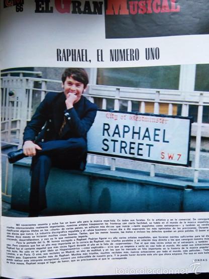 Coleccionismo de revistas y peri&oacute;dicos: RECORTE RAPHAEL - Foto 1