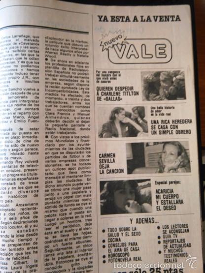 Coleccionismo de Revistas y Peri&oacute;dicos: recorte carmen sevilla