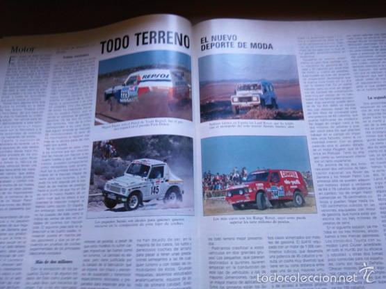 Coleccionismo de revistas y peri&oacute;dicos: RECORTE TODO TERRENO RANGE ROVER