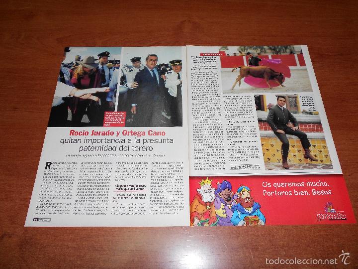 Coleccionismo de Revistas y Peri&oacute;dicos: RECORTE DE PRENSA 2000: ROC&Iacute;O JURADO