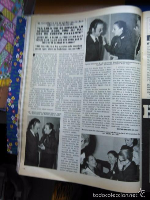 Coleccionismo de revistas y peri&oacute;dicos: RECORTE LOLA FLORES