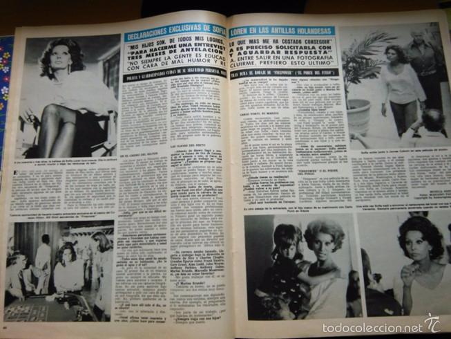 Coleccionismo de Revistas y Peri&oacute;dicos: recorte SOFIA LOREN