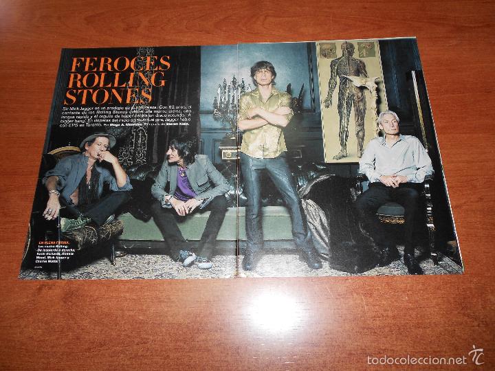 Coleccionismo de revistas y peri&oacute;dicos: RECORTE DE PRENSA 2005: ART&Iacute;CULO ROLLING STONES, HASTA QUE EL CUERPO AGUANTE