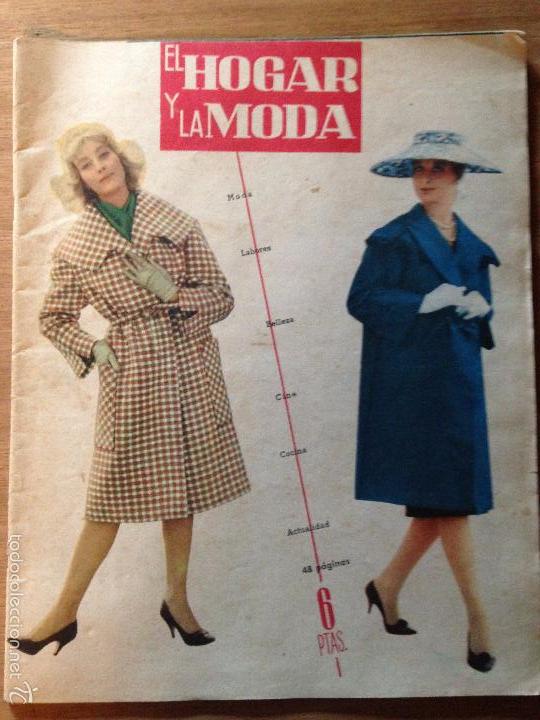 revista el hogar la moda años 60 - Compra venta en todocoleccion