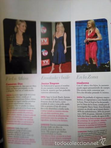 Coleccionismo de Revistas y Peri&oacute;dicos: RECORTE MADONNA CAMERON DIAZ JESSICA SIMPSON