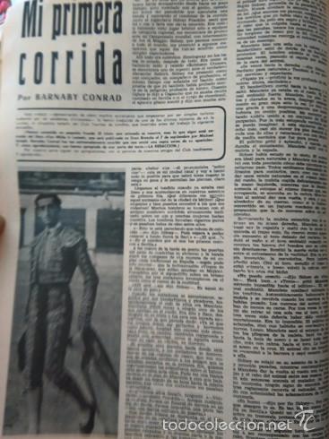 Coleccionismo de revistas y peri&oacute;dicos: recorte MANOLETE