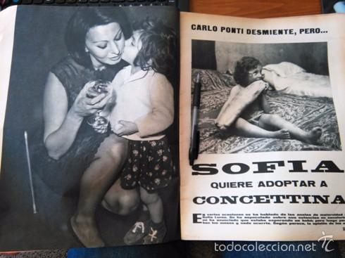 Coleccionismo de Revistas y Peri&oacute;dicos: recorte SOFIA LOREN