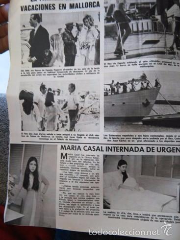 Coleccionismo de Revistas y Peri&oacute;dicos: JUAN PARDO LUIS LUCENA MARIA CASAL AZAFATA DEL UN DOS TRES 1 2 3 ACCIDENTADA LA FAMILIA REAL