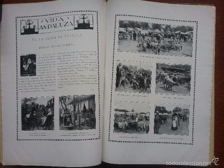 Collection Magazines and Newspapers: REVISTA A&Ntilde;O 1914.FERIA SEVILLA ELOGIO DE LAS CASETAS/CARRERAS CABALLOS /GRANADA/MELILLA