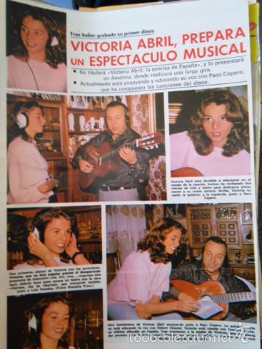 Coleccionismo de revistas y peri&oacute;dicos: recorte VICTORIA ABRIL