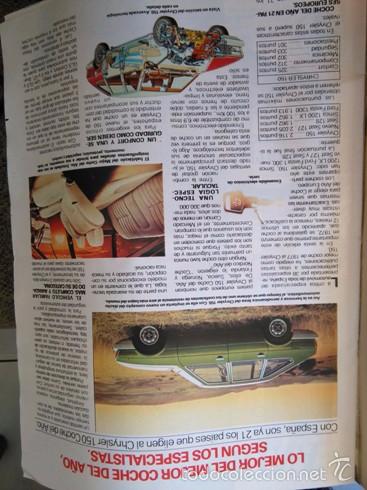 Coleccionismo de Revistas y Peri&oacute;dicos: RECORTE CHRYSLER 150