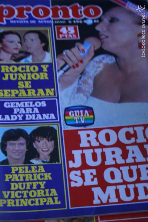 Coleccionismo de Revistas y Peri&oacute;dicos: ROCIO JURADO   ROCIO DURCAL  CAMILO SESTO   FOTONOVELA   1981