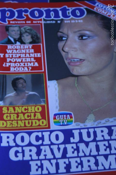Coleccionismo de Revistas y Peri&oacute;dicos: ROCIO JURADO  SALVADOR DALI  ABBA  MANOLO ESCOBAR   FOTONOVELA  1982