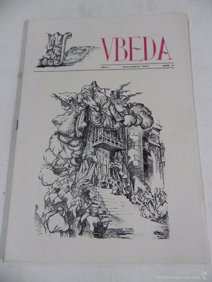 Coleccionismo de revistas y peri&oacute;dicos: REVISTA UBEDA, JAEN, NOVIEMBRE DE 1950, NUM. 11, CON MUCHAS FOTOGRAFIAS EN B/N. TIENE 18 PAG. CON MU
