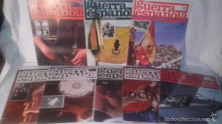 Collezionismo di Riviste e Giornali: LOTE COLECCION 8 REVISTAS FRANCISCO FRANCO LA GUERRA CIVIL ESPA&Ntilde;OLA