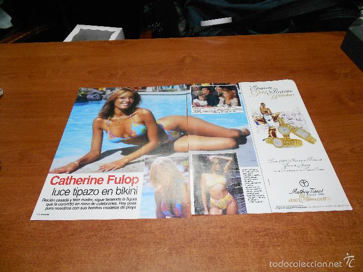 Coleccionismo de Revistas y Peri&oacute;dicos: RECORTE DE PRENSA: CATHERINE FULOP