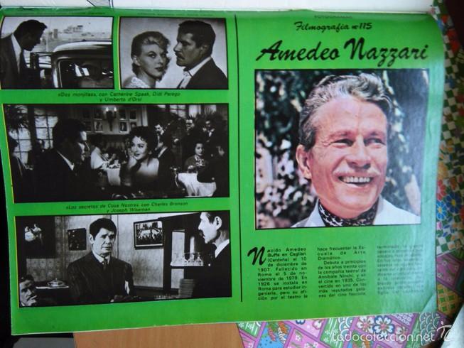 Colecionismo de Revistas e Jornais: RECORTE AMADEO NAZZARI