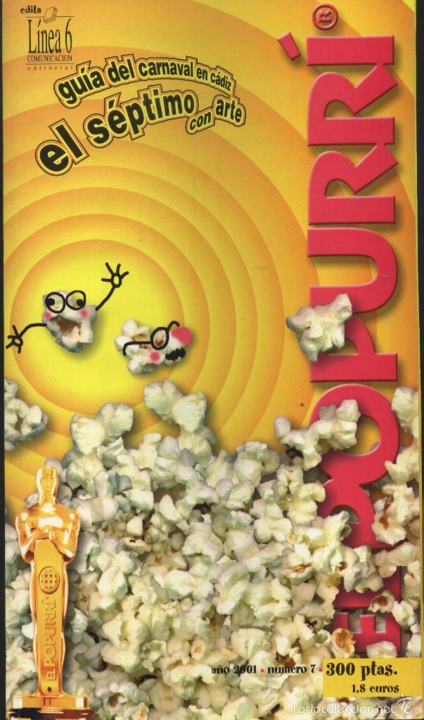 Coleccionismo de Revistas y Peri&oacute;dicos: REVISTA GUIA DEL CARNAVAL DE CADIZ A&Ntilde;O 2001 - N&ordm; 7 - 290 PAGINAS / PERFECTO ESTADO