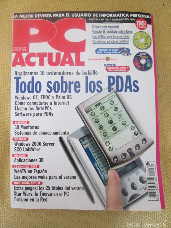 Coleccionismo de Revistas y Peri&oacute;dicos: PC ACTUAL - N 110 agosto 1999