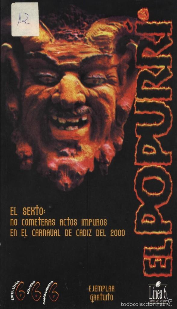 Coleccionismo de Revistas y Peri&oacute;dicos: REVISTA GUIA DEL CARNAVAL DE CADIZ A&Ntilde;O 2000 - N&ordm; 12 - 242 PAGINAS / PERFECTO ESTADO