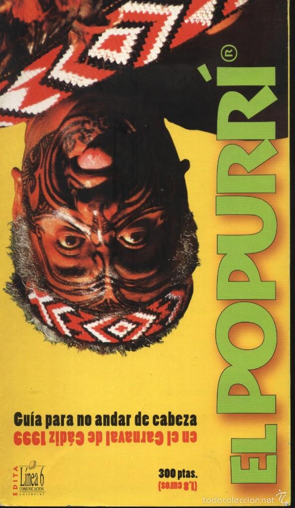 Coleccionismo de Revistas y Peri&oacute;dicos: REVISTA GUIA DEL CARNAVAL DE CADIZ A&Ntilde;O 1999 - N&ordm; 11 - 242 PAGINAS / PERFECTO ESTADO
