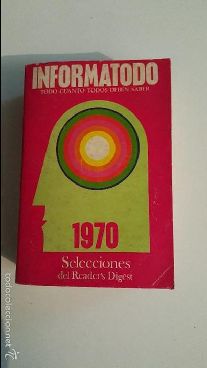 Coleccionismo de Revistas y Peri&oacute;dicos: INFORMATODO 1970 - ALMANAQUE MUNDIAL DE SELECCIONES READERS DIGEST