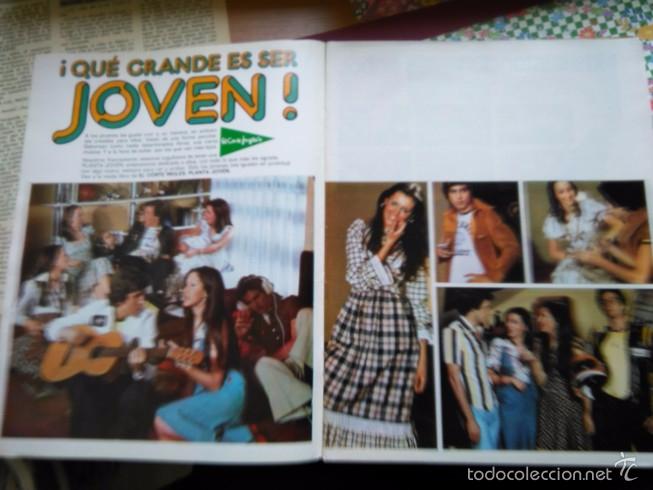 Coleccionismo de Revistas y Peri&oacute;dicos: recorte tienda joven de el corte ingles 1974