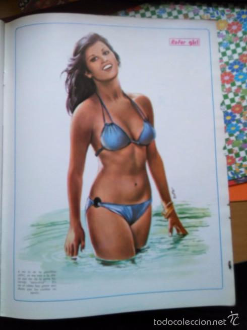 Collezionismo di Riviste e Giornali: RECORTE ROFER GIRL pin up 1974