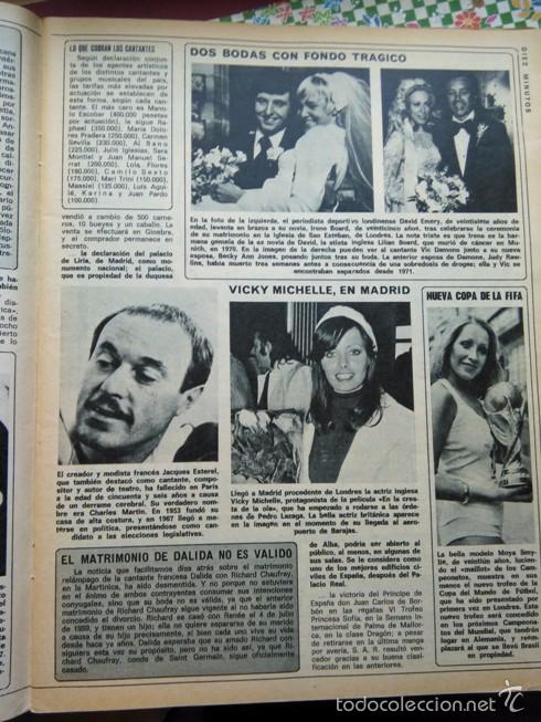 Collezionismo di Riviste e Giornali: recorte vicky michelle moya amylie la nueva copa de la uefa  david emery jacques esterel