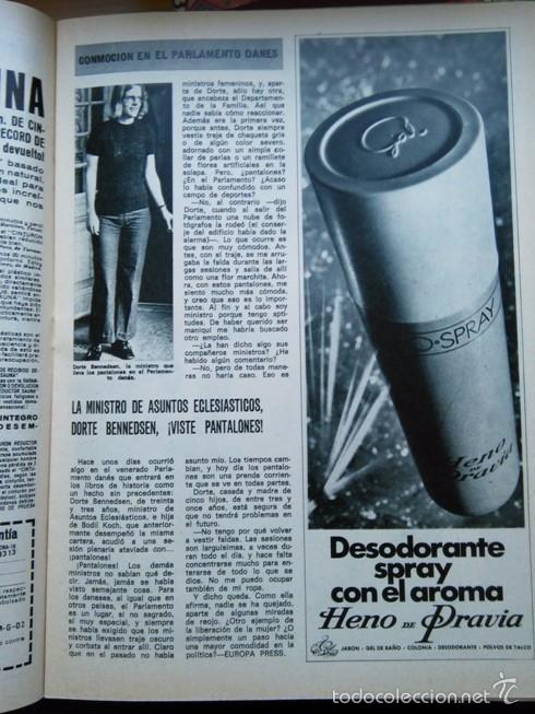 Collectionnisme de Revues et Journaux: recorte DORTE BENNEDSEN