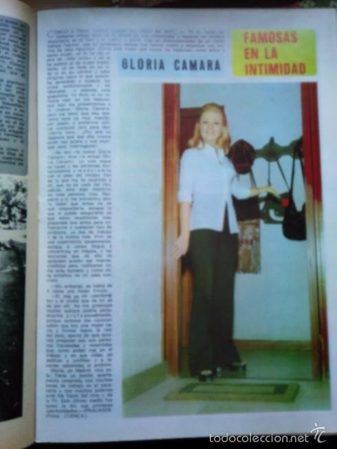 Collectionnisme de Revues et Journaux: recorte GLORIA CAMARA POSTER DE LUIS GARDEY